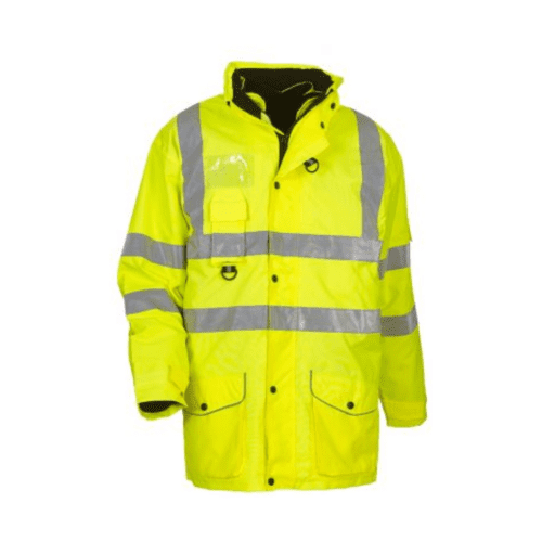 Safetec 7 In 1 Hi Vis Stormcoat