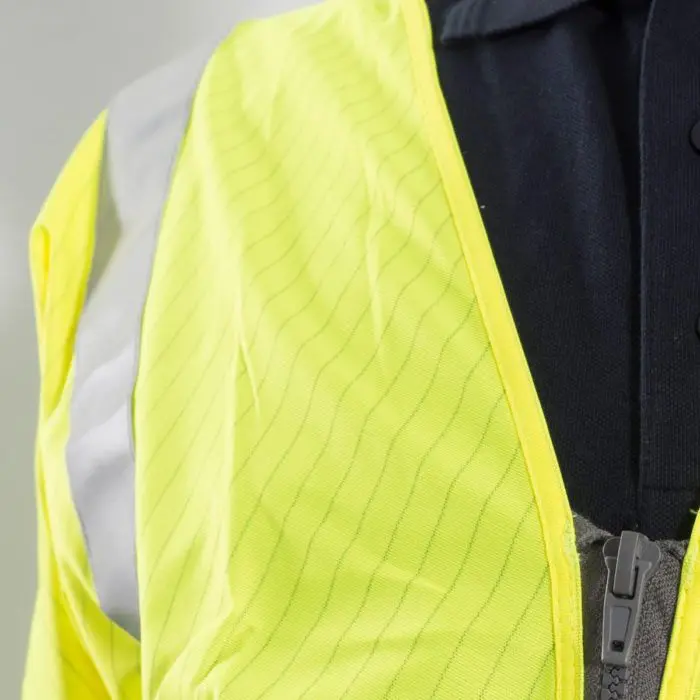 HAZTEC® Loreto FR AS Inherent Long Sleeved Hi-Vis Waistcoat - Image 3