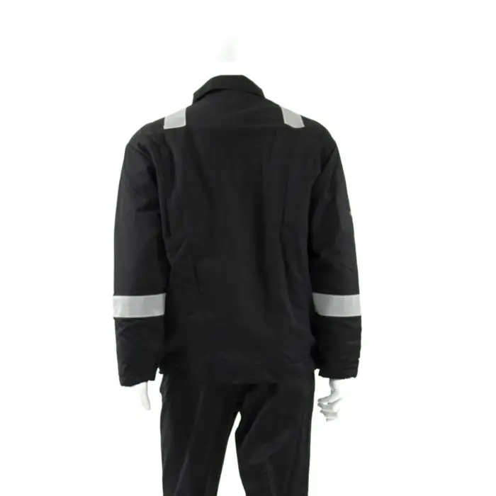 HAZTEC® Wafra FR AS Inherent Black Padded Jacket - Image 4