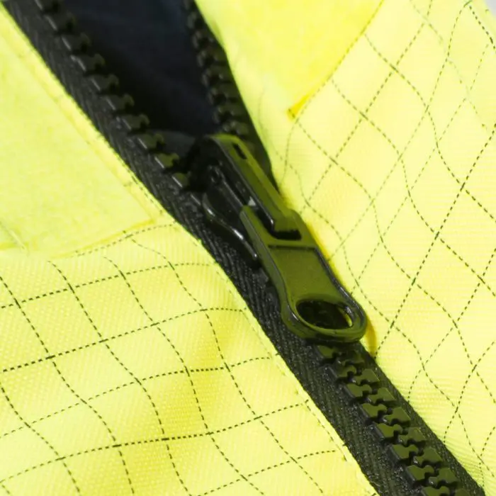 FR AS Hi-Vis Waterproof Bodywarmer - Image 2