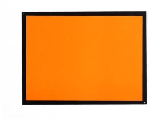 Orange Hazchem Plate Aluminium 300x400mm