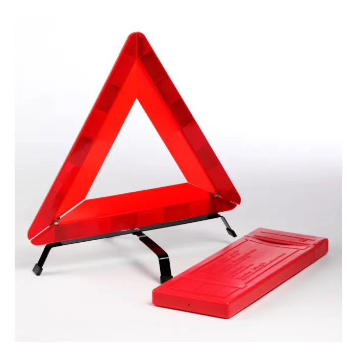 AE0100 Self Standing Folding Hazard Warning Triangle