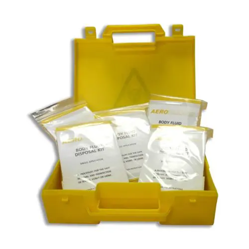 5 Application Biohazard Body Fluid Spill Kit