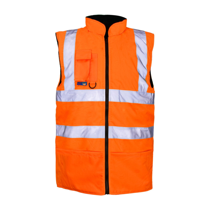 Hi-Vis Reversible Bodywarmer - Image 2