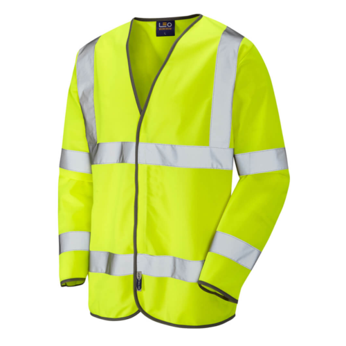 Hi-Vis Long Sleeve Waistcoat
