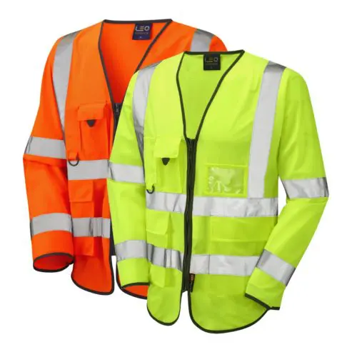 Executive Hi-Vis Long Sleeve Waistcoat