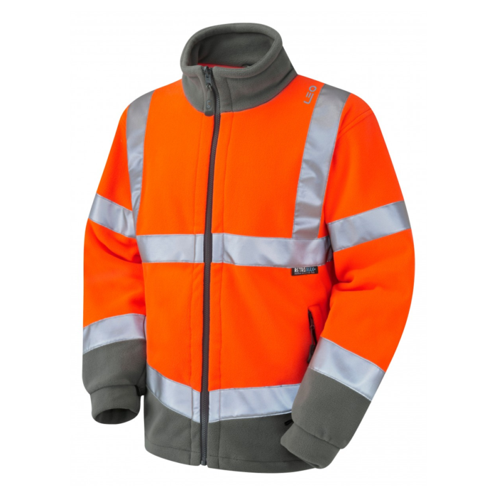 Hi-Vis Fleece Jacket - Image 2