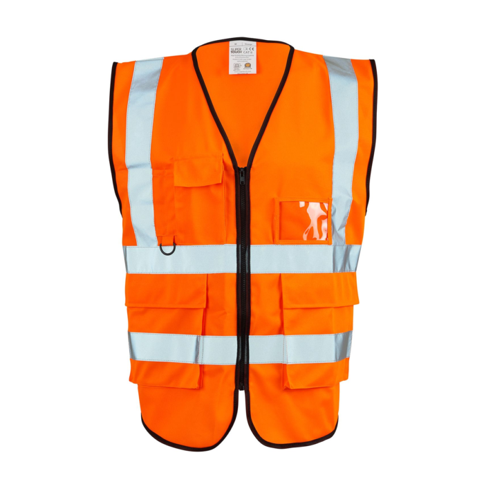 Class 2 Hi-Vis Executive Waistcoat - Image 2