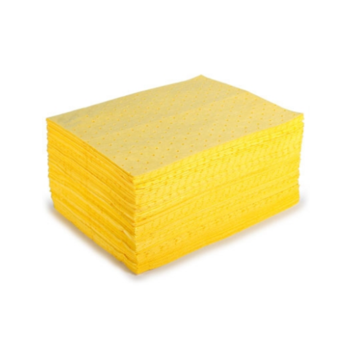 Pack of 100 (85L) Chemical Absorbent Spill Pads