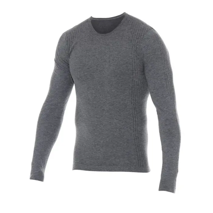 Flame Resistant & Anti-Static Seamless Baselayer Top, Grey