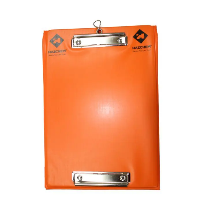 Hazchem Orange Waterproof Clipboard - Image 5