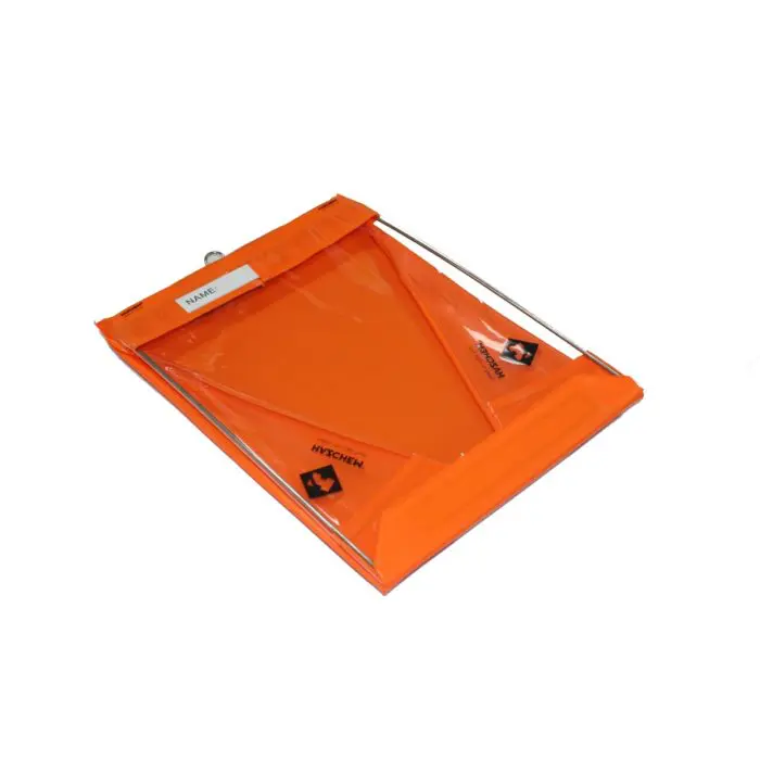 Hazchem Orange Waterproof Clipboard - Image 2