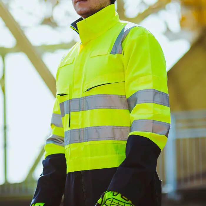 ORKA Alva Two Tone Hi-Vis Coverall - Image 2
