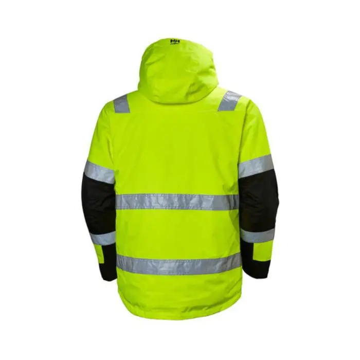 HV7139 Helly Hansen Alna Winter Hi-Vis Jacket Back