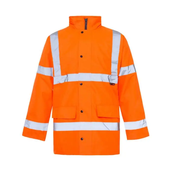 HV0007 Hi-Vis Highway Traffic Jacket - Orange