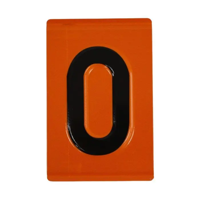 VS2000 Hazchem Embossed ADR Individual Digits & Letters