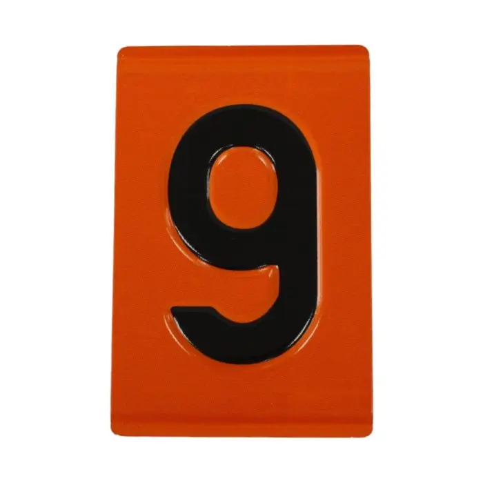 VS2009 Hazchem Embossed ADR Individual Digits & Letters