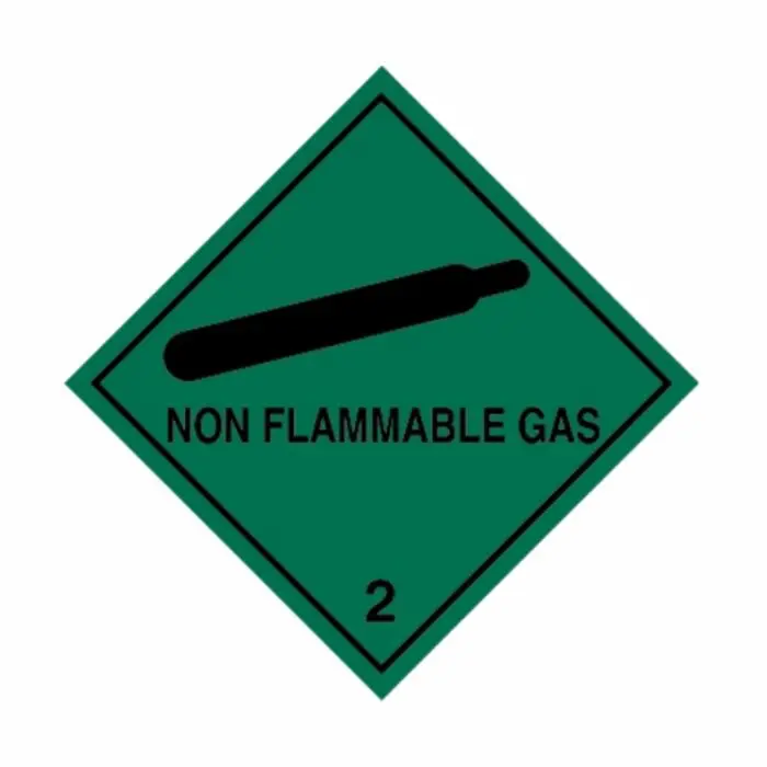 HD1211 UN Hazard Warning Diamond Class 2 Non-Flammable Gas