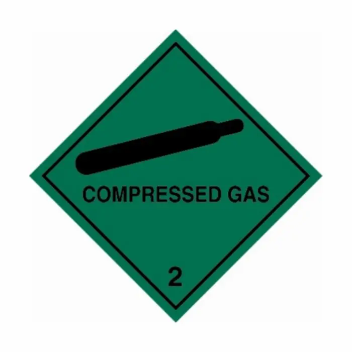 HD1213 UN Hazard Warning Diamond Class 2 Compressed Gas