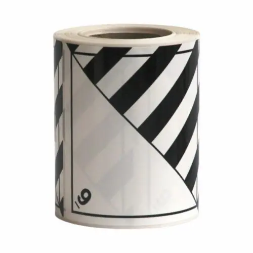 HD8910 UN Diamonds S_A on Roll 100 x 100mm 250 Labels Class 9 Miscellaneous