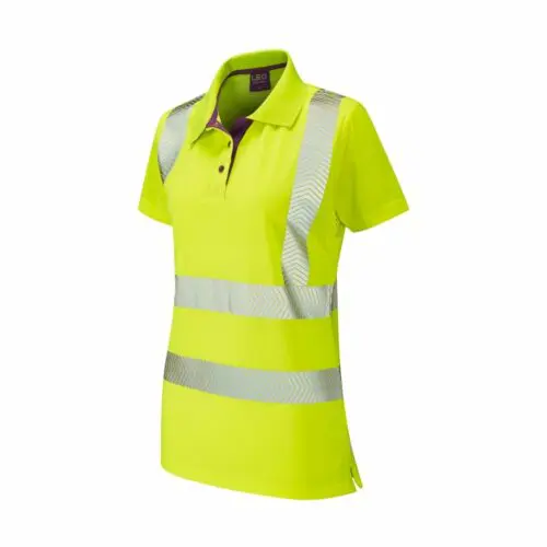 HV0041 Pippacott Class 2 Coolvis Plus Ladies Polo Shirt - Yellow