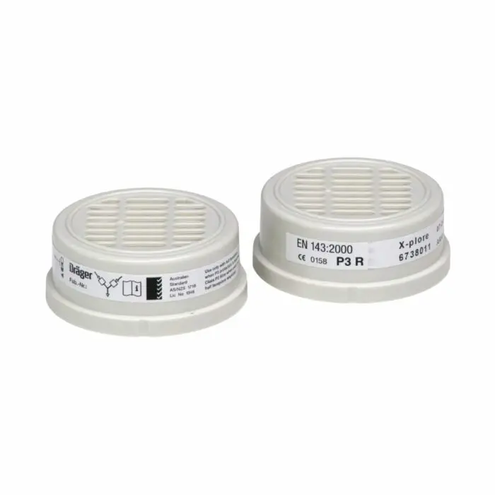 RP3320 Drager P3 Particulate Filters (Pack of 2)