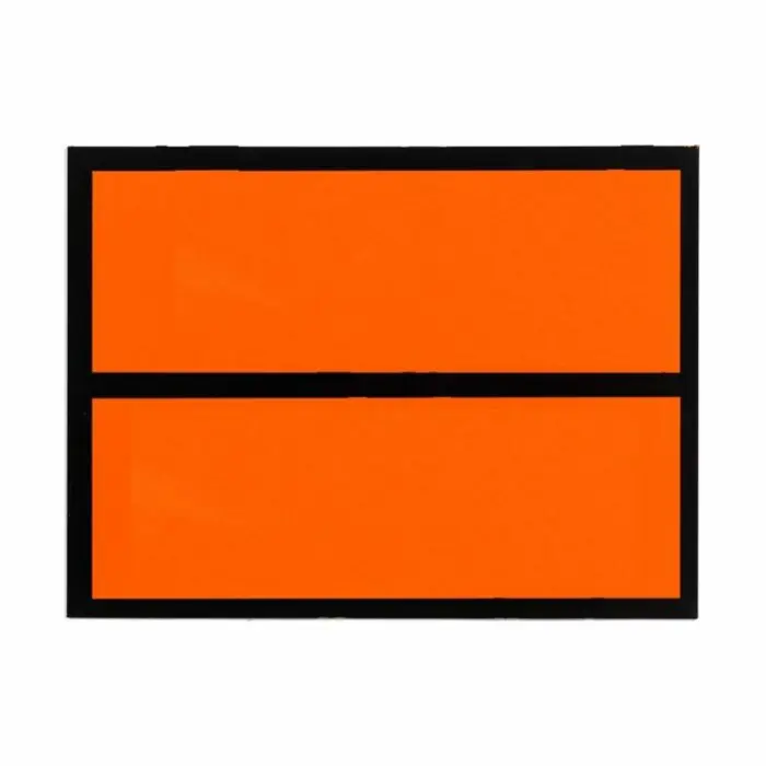 Kemler Panel Placard Sign