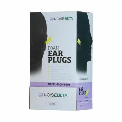 HP6001 Noisebeta Corded Ear Plugs Box Of 200 Pairs - Box