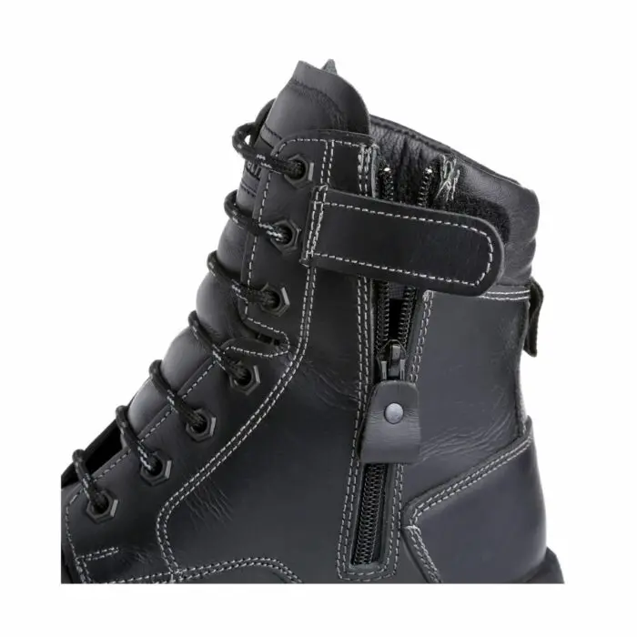 SF0072 Goliath DDR Rubber Petrochem High Leg Zip Boot - Side