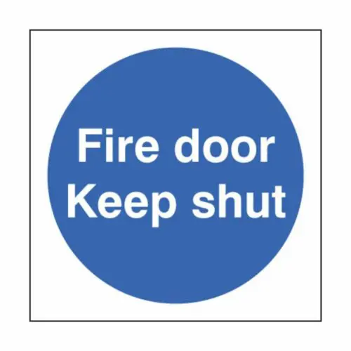 SS21610B Fire Door Keep Shut (80 x 80mm)
