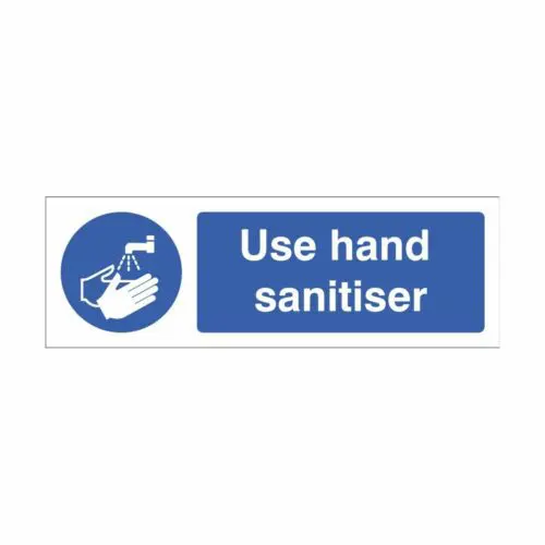 SS25418G Use Hand Sanitiser (300 x 100mm)