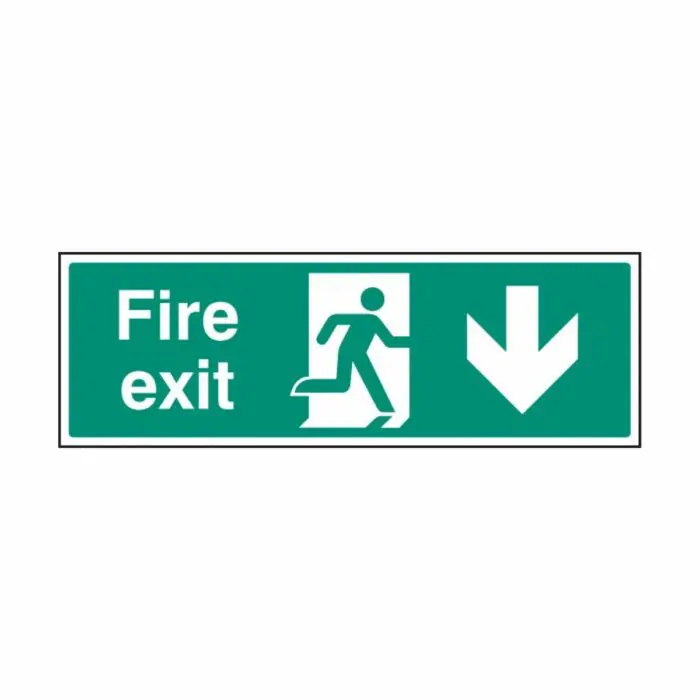 SS32008G Fire Exit - Down (300 x 100m)