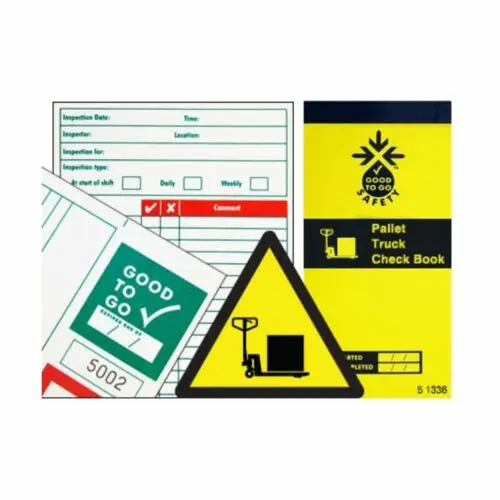 SS51336 Good To Go Safety Pallet Truck Check Book