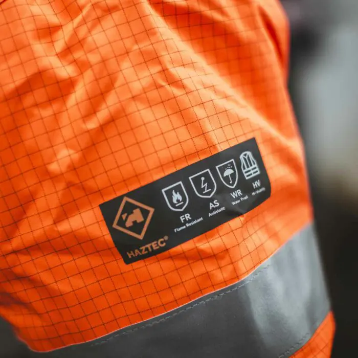 AS9464 HAZTEC Boulton FR AS Jacket - Arm Icons