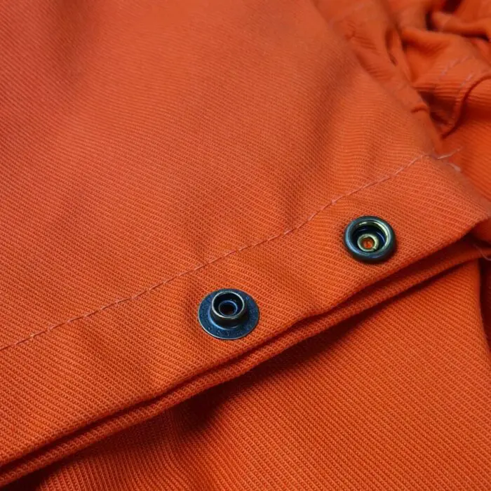 FR7344_ORKA Zip Fabricator FR Coverall_Sleeve Poppers