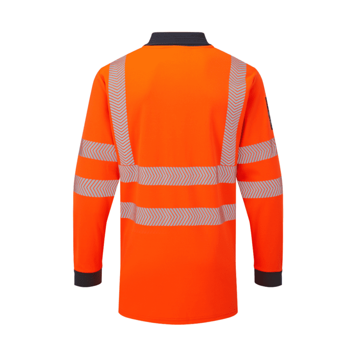 AS2243_HAZTEC® Orwell FR AS Arc Hi-Vis Inherent LSleeve Polo_Back