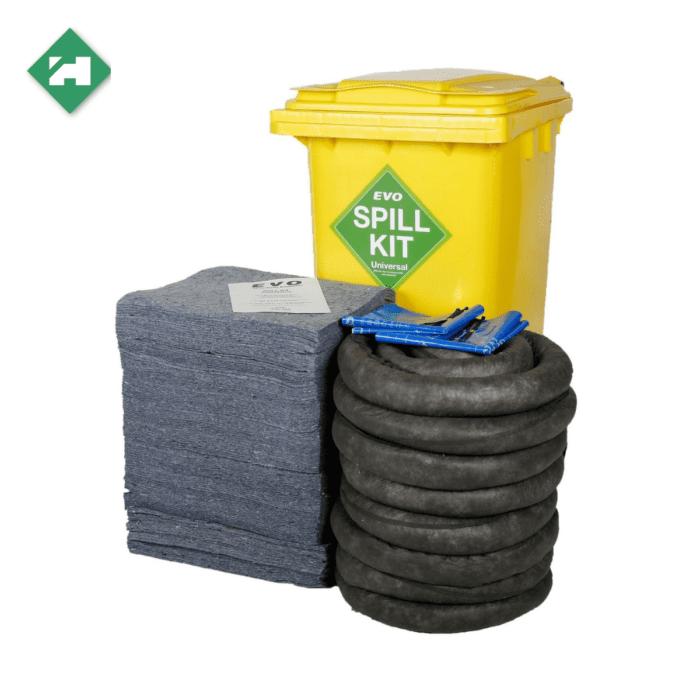 SC2400_Evo 240 Litre Spill Kit in Wheelie Bin
