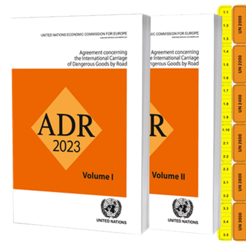 ADR 2023 European Agreement 2 Volume Standard Binding Edition