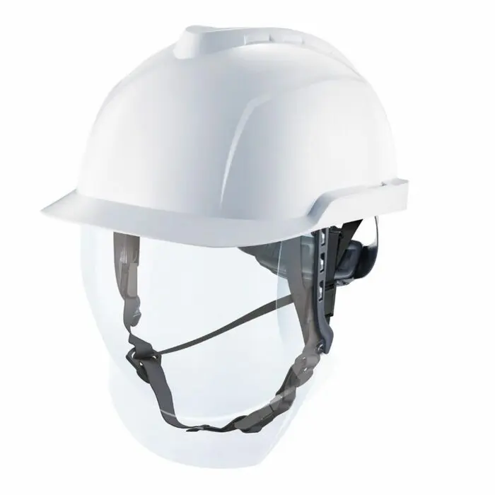 MSA V-Gard 950 Non-Vented Helmet With Integrated Face Shield