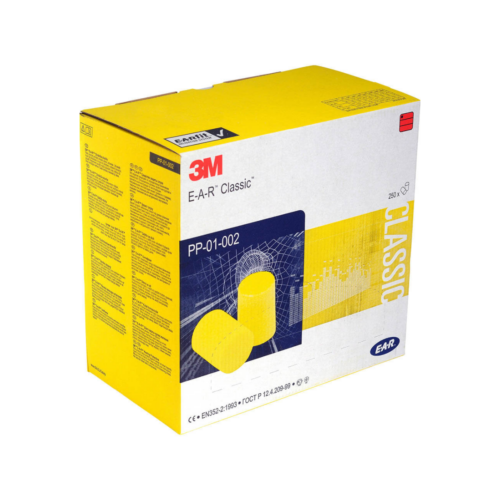 3M™ E-A-R™ Classic™ Ear Plugs SNR28, Box -250 Pairs