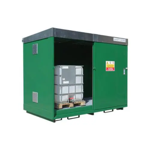 Dual Purpose Bunded Storage Unit 8 Drum, 2 IBC