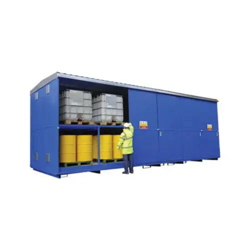Dual Purpose Bunded Storage Unit 96 Drum, 24 IBC