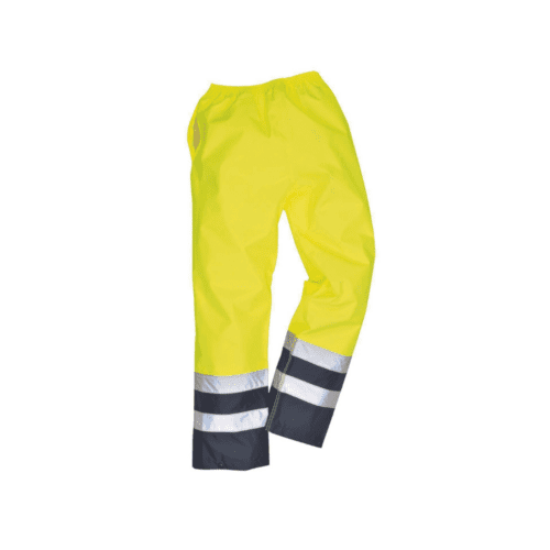 Two Tone Hi Vis Waterproof Trousers