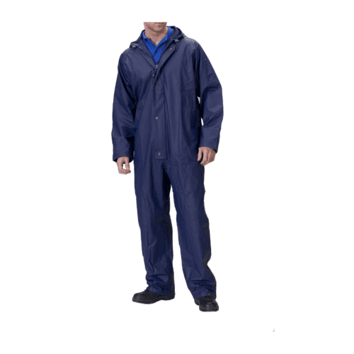 B-Dri Rain Coverall PU Coated
