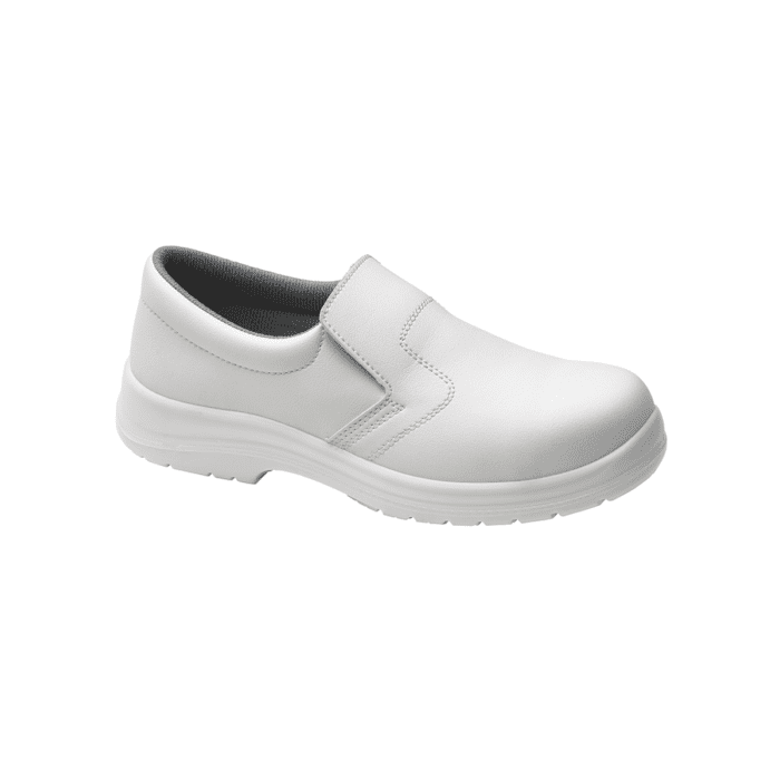 Hygienix White Slip On Shoe