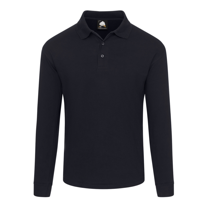 Weaver Premium L/S Polo Shirt 220gsm - Image 2