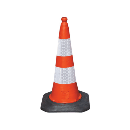 Red traffic cone