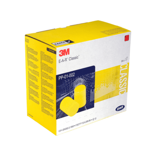 3M™ E-A-R™ Classic™ Ear Plugs SNR28, Box -250 Pairs