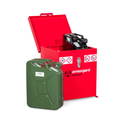 Armorgard TransBank for fuels or chemicals 530mm (H) x 485mm (W) x 540mm (D)