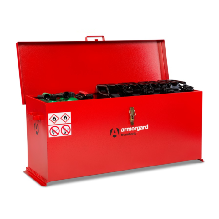 Armorgard TransBank for fuels or chemicals 1196mm (H) x 485mm (W) x 540mm (D)